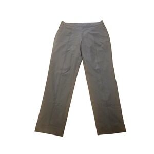 Mondetta Womens Size 10 Gray Outdoor Performance Straight Leg Hiking Pants Lined